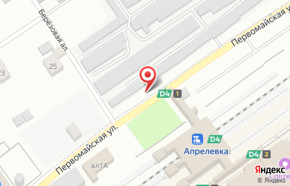 Лесное в Ленинском на карте