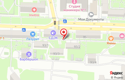 Ивис на карте