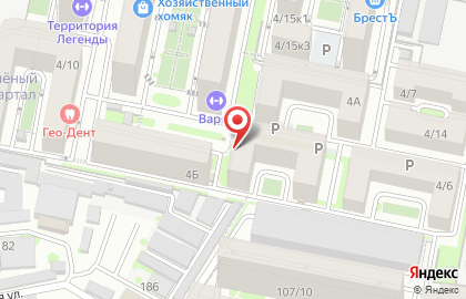 Магазин профессиональной косметики на улице им. Селезнева на карте