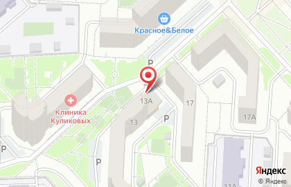 Автостоянка Ястынка на карте