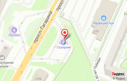 АвтоВолгаСупермаркет на проспекте Гагарина на карте