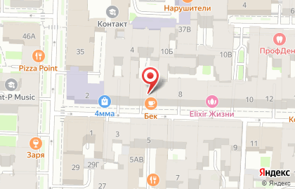 Адвокатское бюро Грабовский и Дейнеко в Сапёрном переулке на карте