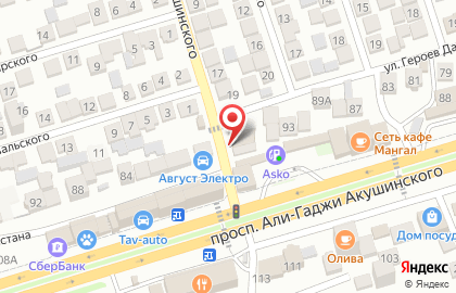 Компания по изготовлению мебели под заказ на проспекте Али-Гаджи Акушинского на карте