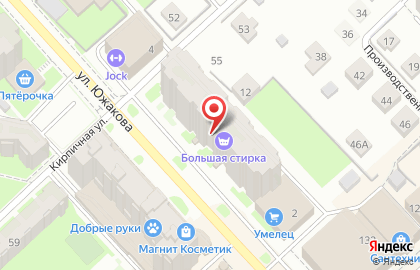 Служба заказа легкового транспорта Везёт на улице Южакова на карте