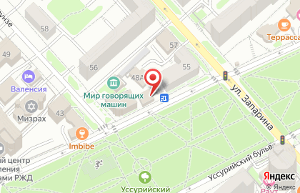 Магазин разливного пива Честные пивоварни на Уссурийском бульваре на карте