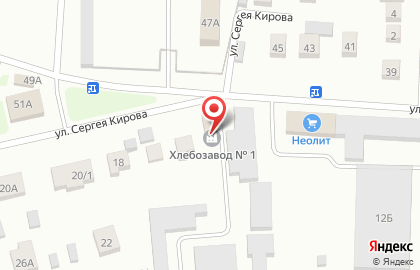 Бугульминский хлебозавод №1 на карте