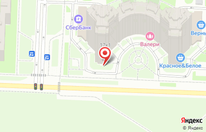 Магазин разливного пива Бочка в Красносельском районе на карте