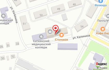 Промсвязьбанк в Челябинске на карте