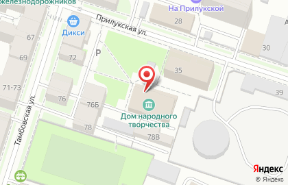 Дом народного творчества и досуга, Фрунзенский район на карте