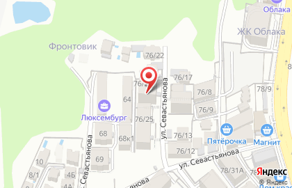 Цветочный дом на Транспортной улице на карте