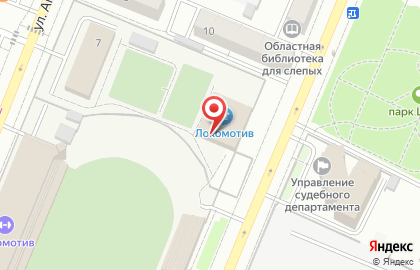Бассейн Нептун в Самаре на карте