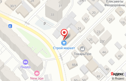 Магазин строительных и отделочных материалов Строймаркет на улице Ушакова на карте