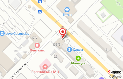 Магазин сантехники Аква Сити в Советском районе на карте
