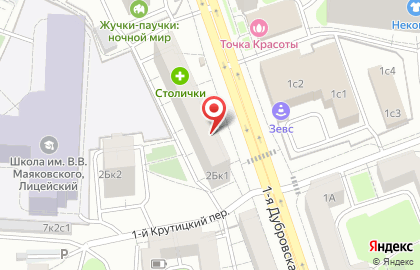 Супермаркет Магнит в Москве на карте