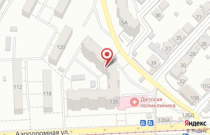 Транспортная фирма на Аэродромной улице на карте