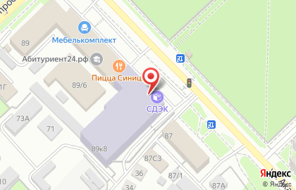Веза-Красноярск на карте
