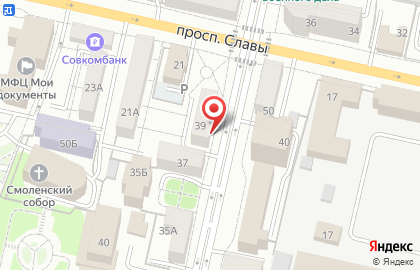 Микрофинансовая компания Микро Капитал на улице Князя Трубецкого на карте