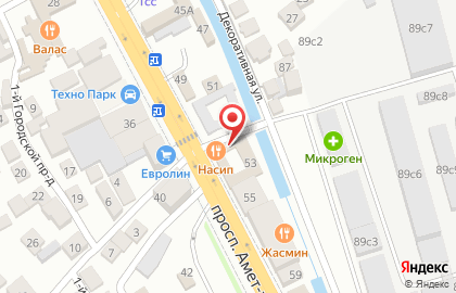 Банкетный зал Насип на карте