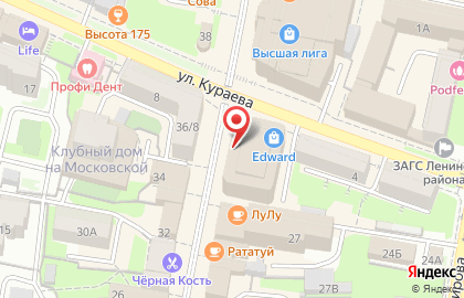 Учебно-аналитический центр Паритет на Московской улице на карте