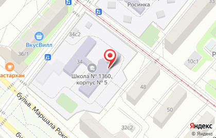 Участковая избирательная комиссия №850 на карте