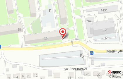 Магазин напитков Напильник в Медицинском переулке, 39 на карте