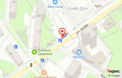 Киоск по продаже колбасных изделий в Мотовилихинском районе на карте
