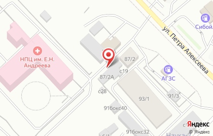Мастерская по ремонту автоэлектрики EFI на улице Петра Алексеева на карте