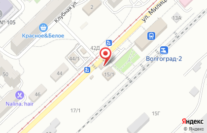 Продуктовый магазин в Волгограде на карте