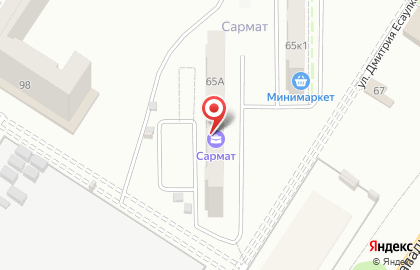 ЖК "Сармат" на карте