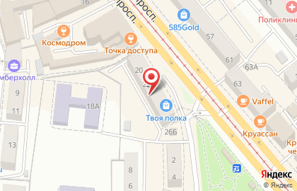Туристическое агентство Авиа Экспресс в Калининграде на карте