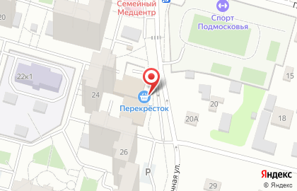 Супермаркет Перекрёсток в Москве на карте