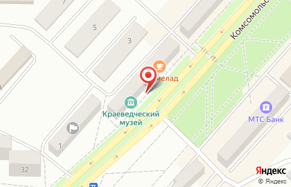 Амурский городской краеведческий музей на карте