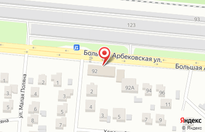 Супермаркет Пятёрочка в Ленинском районе на карте