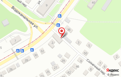Автоцентр Старт в Солнечном переулке на карте