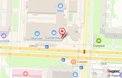 Агентство по продаже билетов Вояж-Сервис в Ленинском районе на карте
