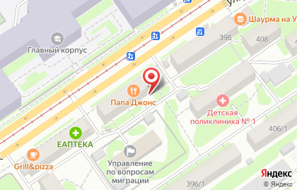 Кафе-столовая Андреевская на карте