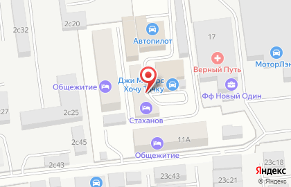 Хостел Стаханов в Москве на карте