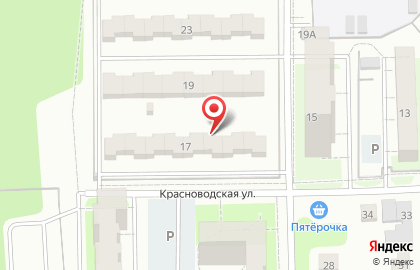 Новостройки, ОАО Камская долина на Красноводской улице на карте