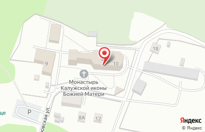 Подворье Свято-Никольского Черноостровского монастыря на карте