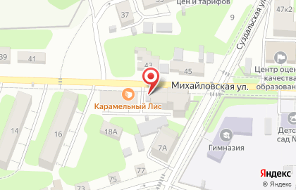 Политерм на Михайловской улице на карте