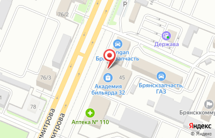 Академия бильярда 32 на карте