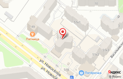 Ателье в Рязани на карте