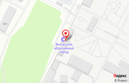 Волжский абразивный завод в Волгограде на карте