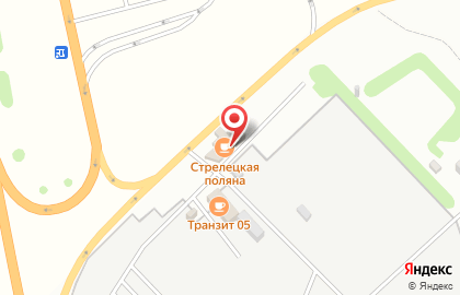 Кафе Стрелецкая поляна на карте