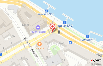 Кофейня Greenwich в Василеостровском районе на карте