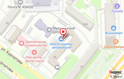 Челябинский Завод Абразивных Материалов на карте