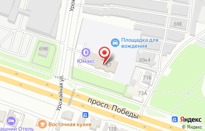 Детско-юношеский центр Звездный на проспекте Победы, 67 на карте