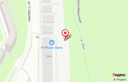 Автостоянка в Перми на карте
