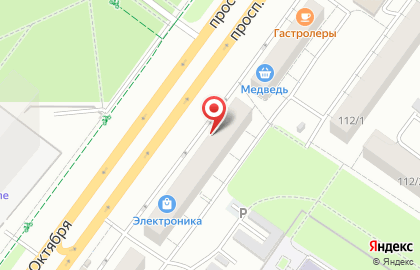 Магазин светотехники Лампочка на проспекте Октября на карте