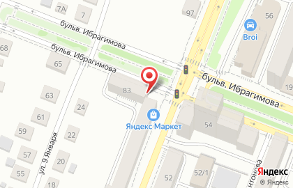 Магазин разливного пива Главпивторг на улице Карла Маркса на карте